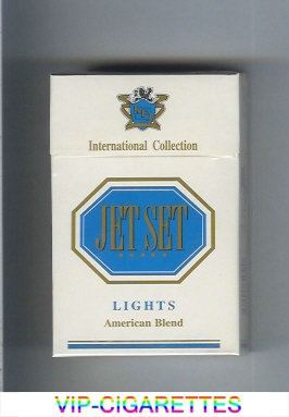 Jet Set International Collection Lights American Blend cigarettes hard box