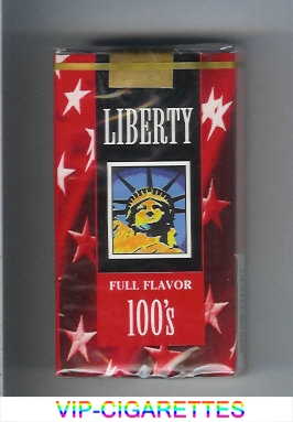 Liberty Full Flavor 100s cigarettes soft box