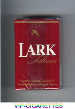 Lark Filters red Cigarettes soft box