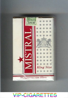 Mistral King Size cigarettes soft box