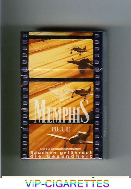 Memphis hard box Blue cigarettes