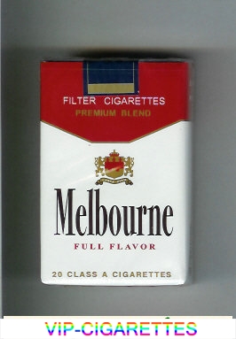 Melbourne Premium Blend Full Flavor cigarettes soft box