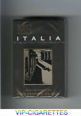 MS Italia cigarettes hard box
