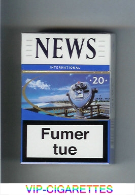 News International Waimea Bay, HW white and blue cigarettes hard box