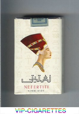 Nefertiti white cigarettes soft box