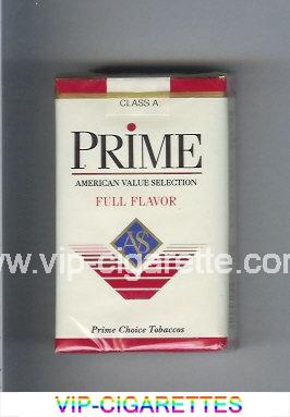 Prime Full Flavor cigarettes soft box