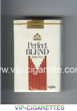 Perfect Blend King Size Lights cigarettes soft box