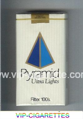 Pyramid Ultra Lights Filter 100s soft box cigarettes