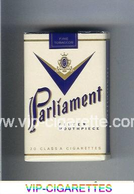 Parliament Filter Mouthpiece white cigarettes soft box