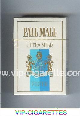 Pall Mall Ultra Mild Filter cigarettes hard box