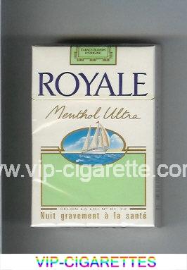 Royale Menthol Ultra cigarettes hard box