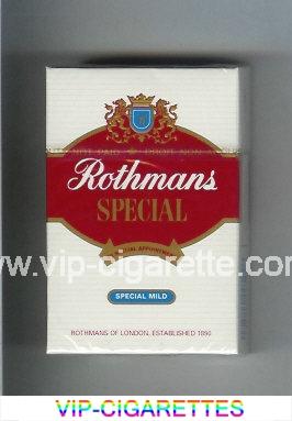 Rothmans Special Special Mild By Special Appointment cigarettes hard box