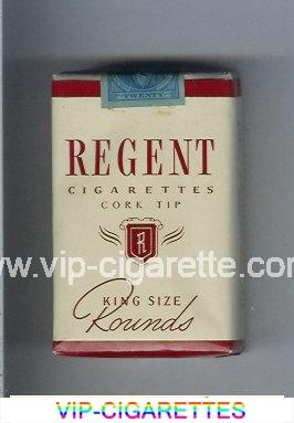Regent Rounds Cork Tip cigarettes soft box
