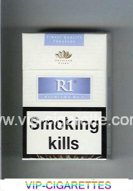 R1 Reemtsma No 1 American Blend cigarettes hard box