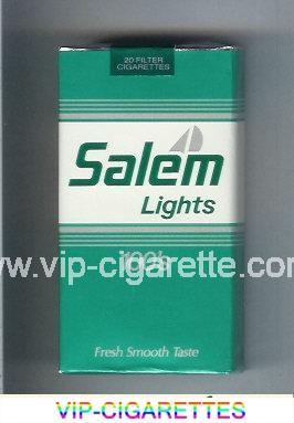 Salem Lights 100s with yacht cigarettes soft box