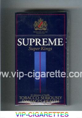 Supreme Super Kings 100s Cigarettes hard box