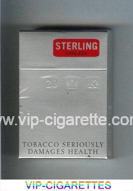 Sterling cigarettes hard box