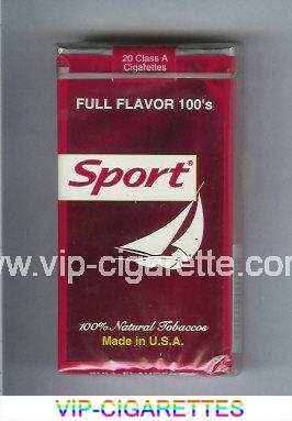 Sport Full Flavor 100s cigarettes soft box