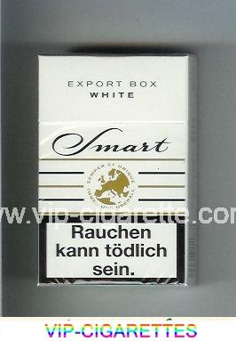 Smart Export White cigarettes white hard box