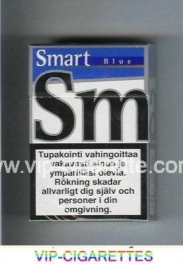 Smart Blue cigarettes Smooth Taste hard box