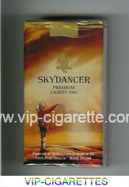 Skydancer Premium Lights 100s cigarettes soft box