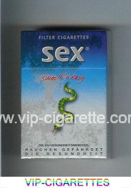Sex Smooth'n Easy cigarettes hard box