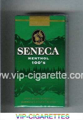 Seneca Menthol 100s cigarettes soft box