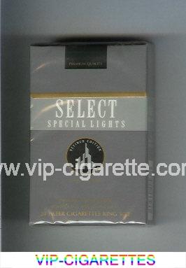 Select Special Lights cigarettes hard box