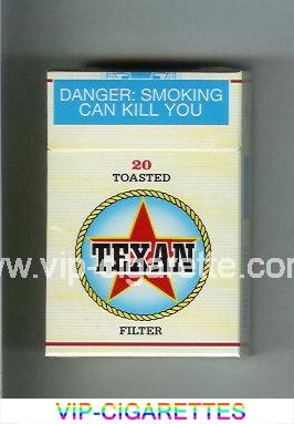 Texan 20 Toasted Filter cigarettes hard box