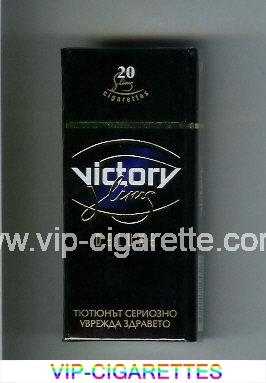 Victory Slims DeLuxe 100s cigarettes hard box