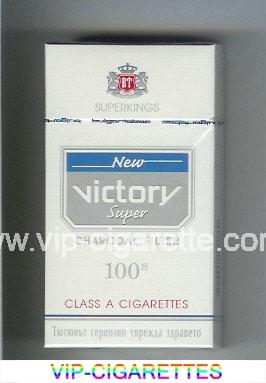 Victory New Super Charcoal Filter 100s cigarettes hard box