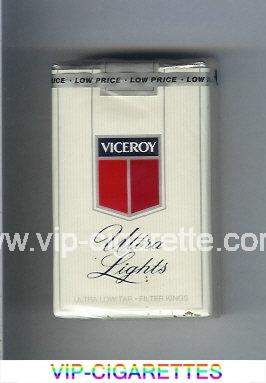 Viceroy Ultra Lights Cigarettes soft box