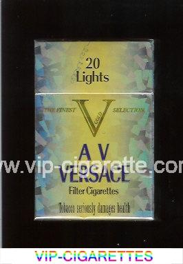 Versace AV Lights Cigarettes hard box