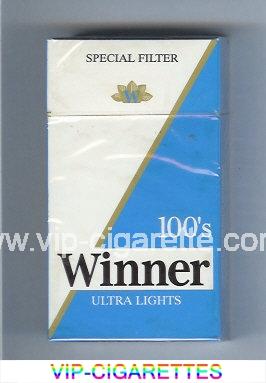Winner Ultra Lights 100s Special Filter Cigarettes hard box
